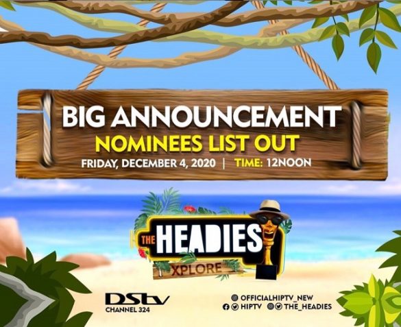 Headies Awards 2020: Check Out Full Nominees List